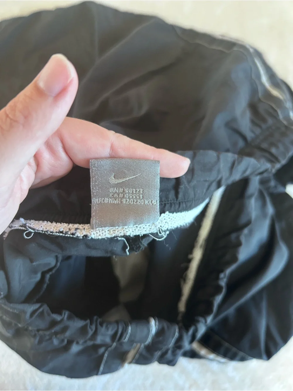 Vintage Y2K Nike Men’s Black Swim or Running Shorts